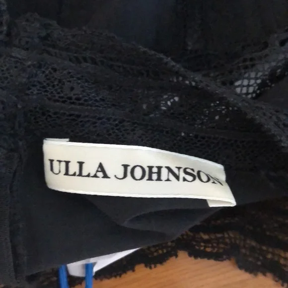 Ulla Johnson embroidered eyelet lace top, size 2 in black - Picture 8 of 15